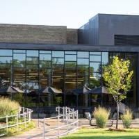 haas center for performing arts external patio